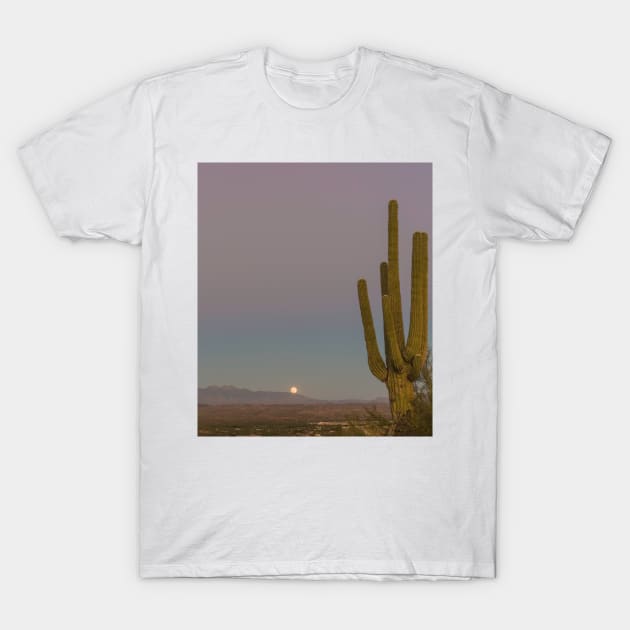 Four Peaks Moonrise T-Shirt by MCHerdering